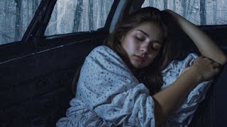 CAMPING IN HEAVY RAIN & THUNDERSTORMS: RELAXING SOUNDS OF RAIN ON CAR | ASMR