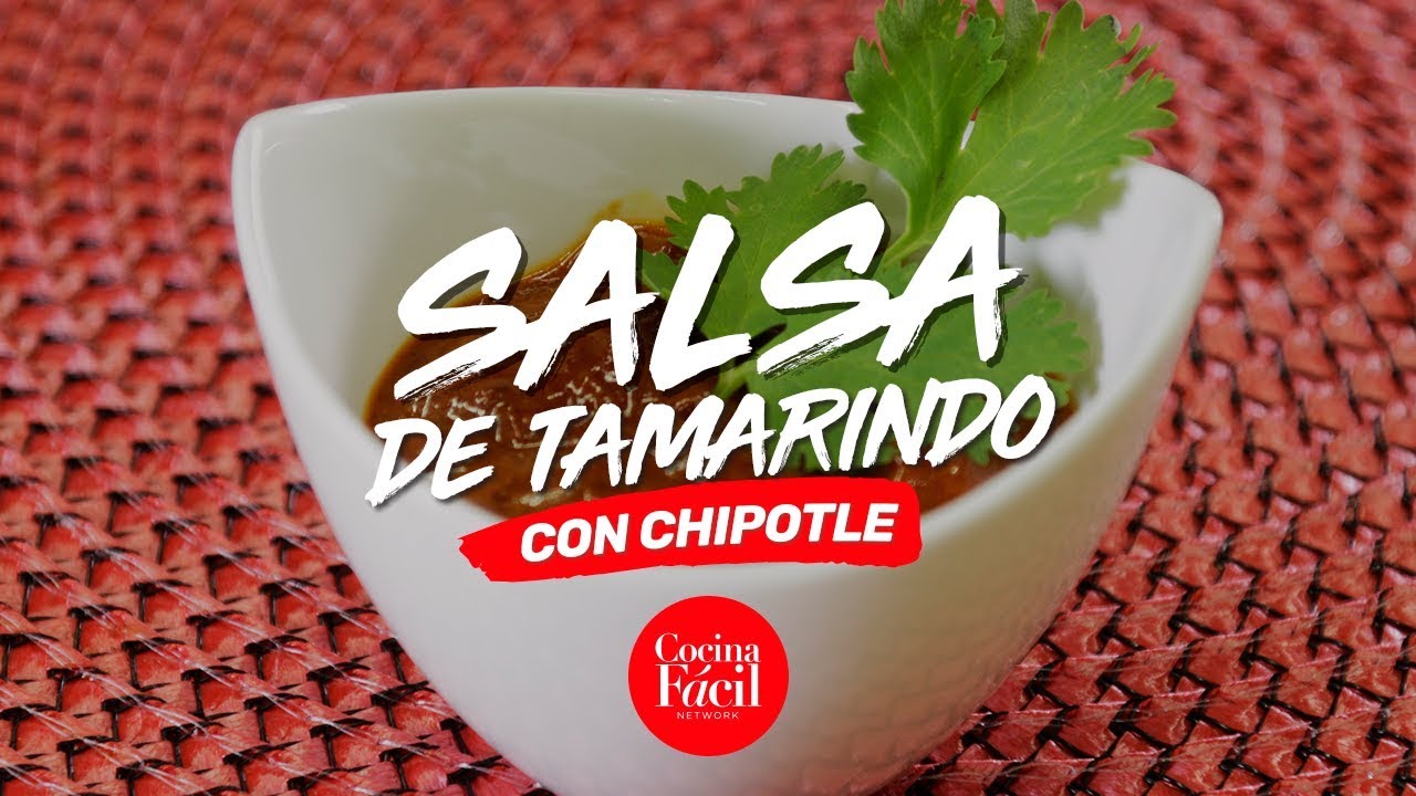 Cómo hacer la mejor salsa de tamarindo con chipotle? | Cocina Fácil -  YouTube