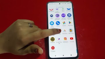 Back Button Setting In Moto G52, How To Hide Back Button In Moto G52, Navigation Button Setting