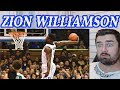 Rugby Fan Reacts to ZION WILLIAMSON   Future King!