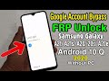Samsung A21/A21s/A20/A20s/A20e..etc Google Account/ FRP Bypass 2020 || ANDROID 10 Q (Without PC)