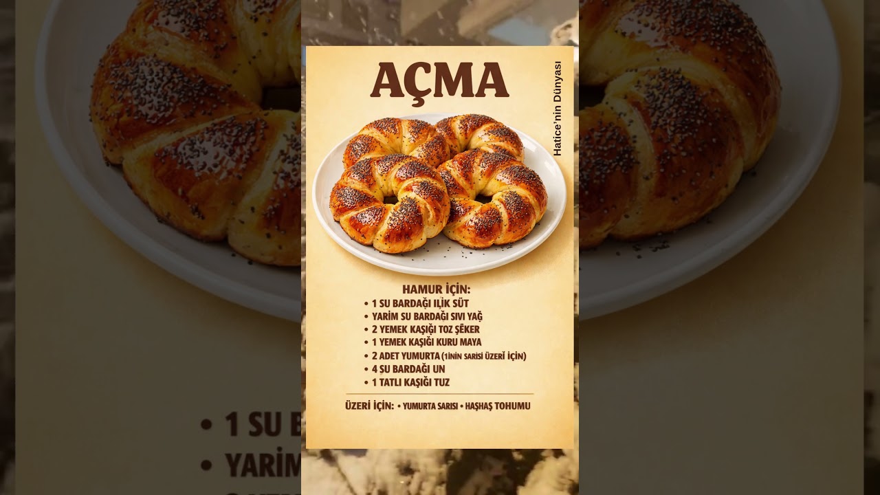AÇMA TARİFİ #pratiktarifler #yemek #tarif #yemektarifleri #mutfaktakolaylık