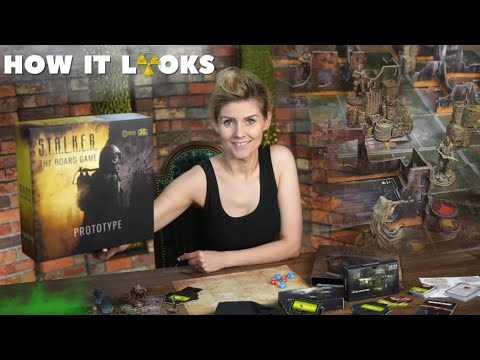 S.T.A.L.K.E.R. The Board Game | How To Play | How It Looks