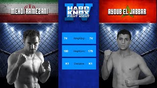 Hkfn Iv Medi Ramezani Iran Vs Ayoub El Jabbar Morocco A Veteran Of The Sport Vs An Up And Comer
