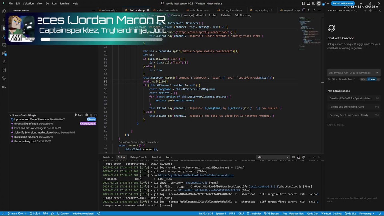 Making a better Request+ prototype! [ MUTE STREAM ] - YouTube