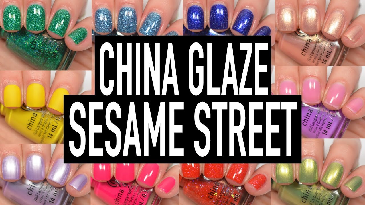 China Glaze - You Do Hue (Sesame Street) | Swatch & Review