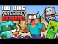 ¿Puedes Sobrevivir 100 Días en Minecraft Extremo?