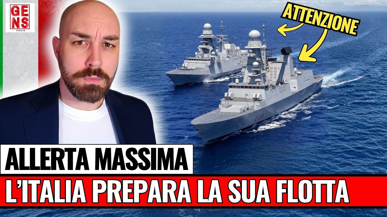 ITALIA in ALLERTA MASSIMA : MARINA MILITARE e SISTEMI di DIFESA SAMP/T PROTAGONISTI