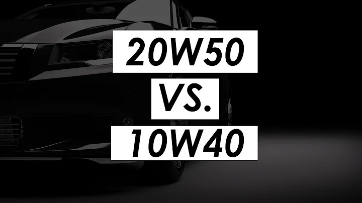 20W50 vs. 10W40 engine oil differences