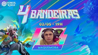 Desafio das 4 bandeiras com @MaQueMoBa  | Honor of Kings