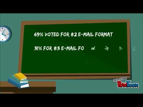 E-mail format survey INTO OSU
