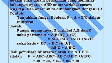 ALJABAR BOOLEAN DAN GERBANG LOGIKA