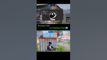 Russian Tdm vs Pakistani Tdm😈 #shorts #pubg