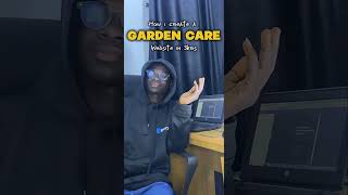 I Built a Garden Care Website in Just 3 Hours 🌿🔥