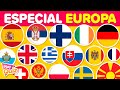 Adivina el País por su Bandera 🧠🤔 - Especial Europa 🌍 | Test Geografía | PlayQuiz Trivia