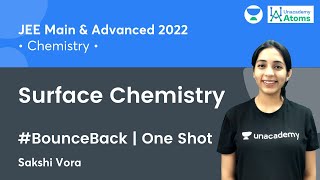 Surface Chemistry | One Shot | #BounceBack Series | Unacademy Atoms | Sakshi Vora