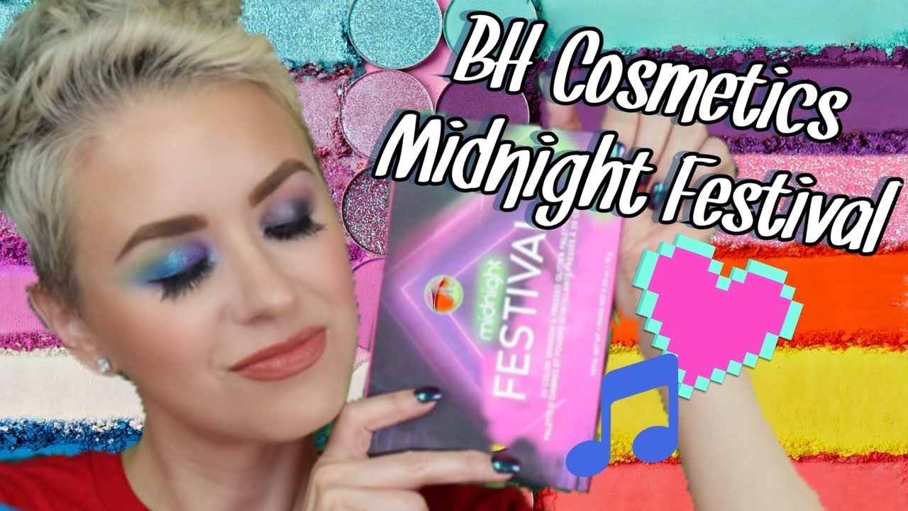 BH Cosmetics Midnight Festival Palette Review