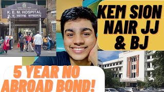 Visit & Detailed Comparison of the GMCs(MBBS) of Mumbai & Pune | KEM SION NAIR JJ & BJ |