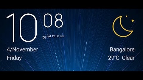 1 Simple Trick to Get Weather and Clock on Same Widget in MIUI