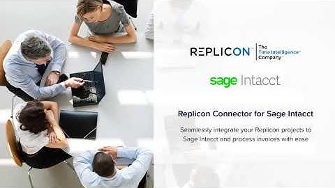 Sage Intacct Integration with Replicon