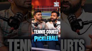 Why Tennis Courts Are Being Converted Into Pickleball Courts! | Pickleball Boom #pickleball #paddle