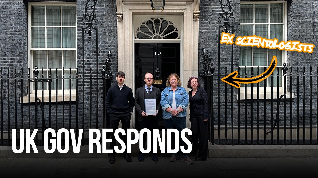 UK Government responds to Scientology petition!