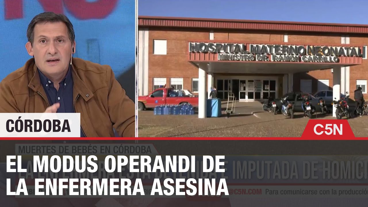 MUERTES de BEBÉS en CÓRDOBA: se cree que la ENFERMERA les INYECTABA POTASIO