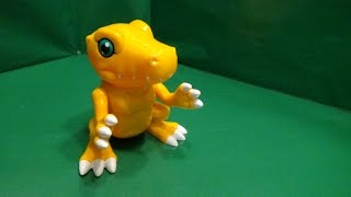 AGUMON Digimon Talking Dinosaur Toy box opening screenshot 5