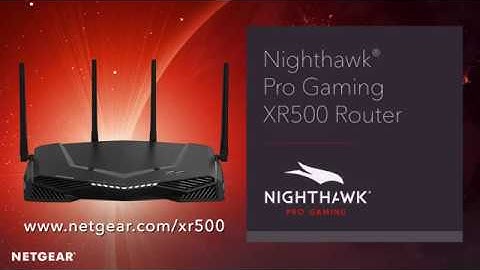 NETGEAR Nighthawk Pro Gaming XR500 Virtual Reality Gaming Router