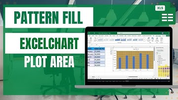 How To Add Pattern Fill In Excel Chart Plot Area