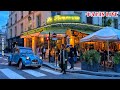 Paris walk  paris beautiful evening in marais walk live streaming 04april2024