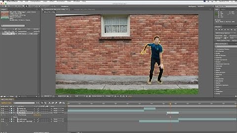 After Effects Tutorial: Superman Jump - Part 1