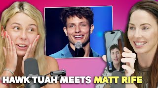 Why Am I Blushing? Haliey Welch Meets Her Celeb Crush, Matt Rife