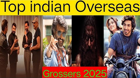 இந்திய படங்களில் அதிக வசூலான படம் ஒவர்சீசில் தலைவர் மட்டுமே