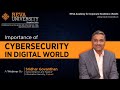 Importance of cybersecurity in the digital world  race  reva university