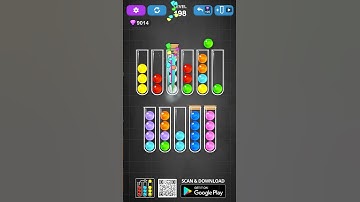 Ball Sort Puzzle Solution Level 198