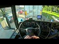 Asmr  pov truck driving 2023 scania  germany city drive 4k new gopro