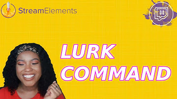 How to Create A Lurk Twitch Command using StreamElements | ImJustTechnical