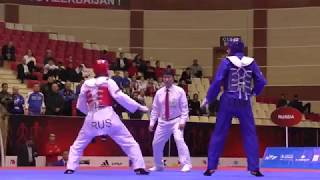 Turkey vs Russia. Male. World Taekwondo World Cup Team Championships, Baku-2016.