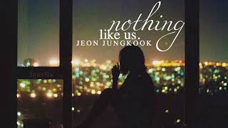 how jeon jungkook "nothing like us" would sound like if he sang it to you through the phone | audio. chords