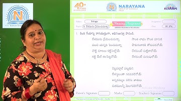 16TH OCT AP CLASS III FL TELUGU AMAZING ASSIGNMENT KEY