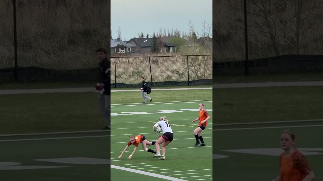 Big run & a try saving tackle 