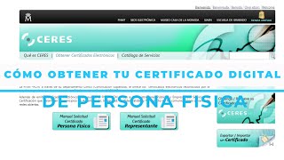 Cómo Obtener Certificado Digital. Dentro y fuera de España.Paso a Paso.