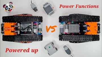 LEGO® Power Functions vs. Powered UP