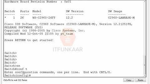 How to change the hostname on a Cisco Switch/Router