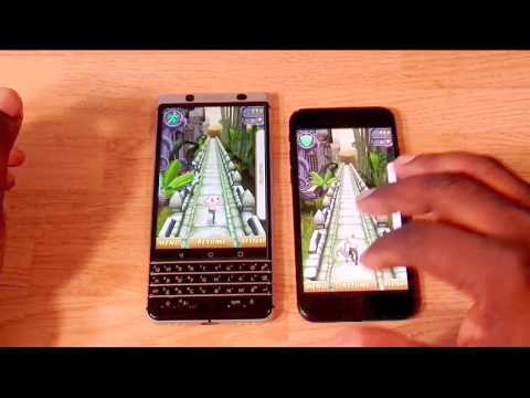 Blackberry KEYone vs Apple IPhone 7 App Opening  Comparison