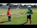 Sebastian lutin u12  goalkeeper training  06152018