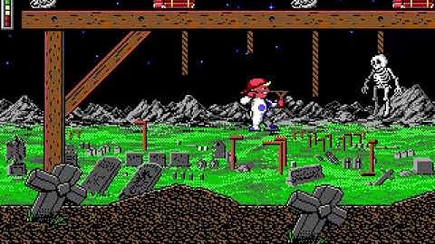 Monster Bash - Episode 1: Level 2 (1993) [MS-DOS]