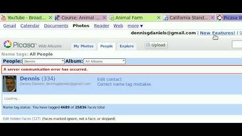 Picasa Web Albums does not load people tagger