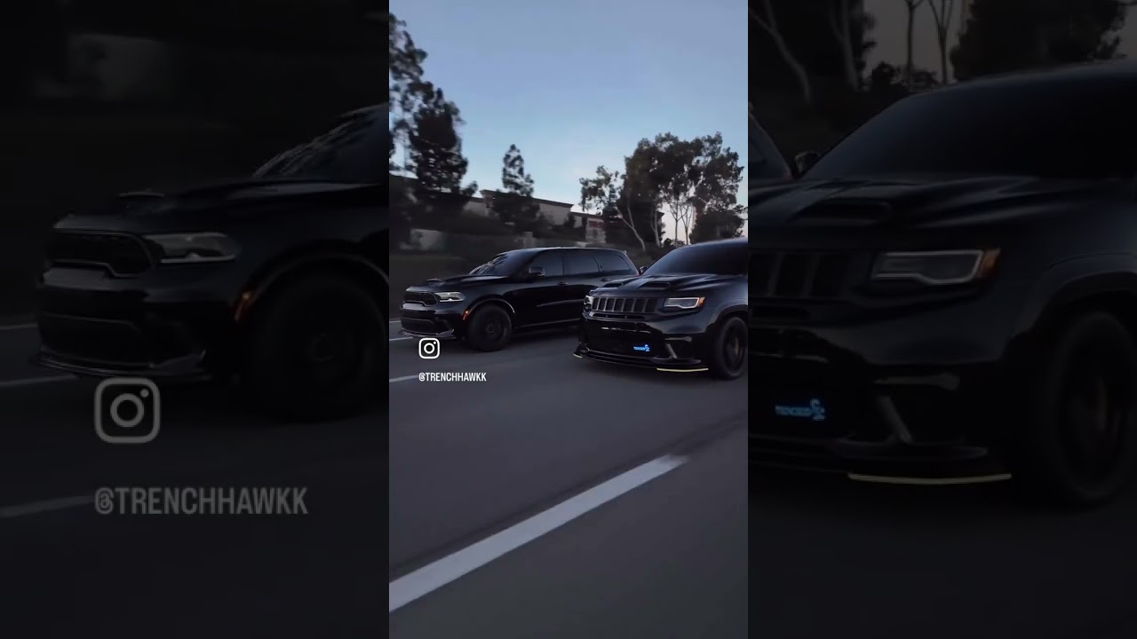 Hellcat Durango Vs Jeep TrackHawk